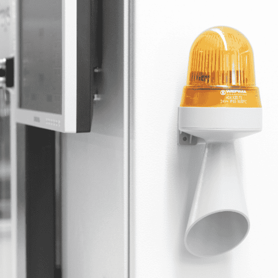 WERMA Optical Audible alarms with light and sound for industrial applications